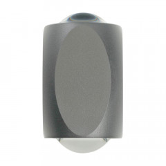 Светодиодный светильник стационарный Feron AL54 2*1W 4000K серый 51147