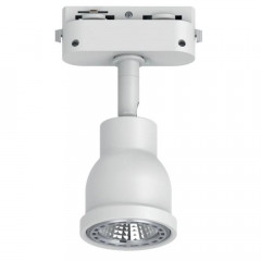 Светильник Feron AL199 трековый однофазный на шинопровод под лампу GU10, белый