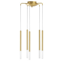 Комплект с подвесной люстрой Lightstar Tubo (574723+747133 (5шт) L5T747133
