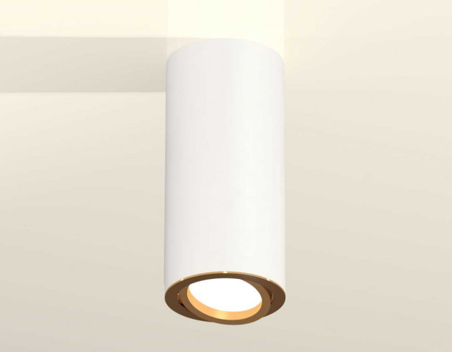 Комплект накладного светильника Ambrella light Techno Spot XS7442004 SWH/PYG белый песок/золото желтое полированное (C7442, N7004)
