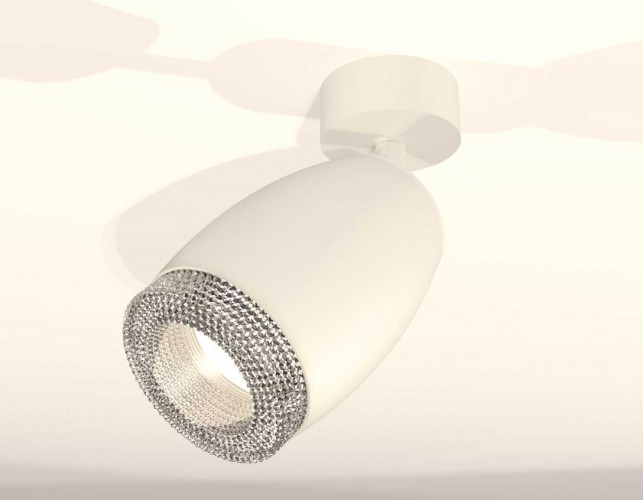 Комплект накладного светильника Ambrella light Techno Spot XM1122002 SWH/CL белый песок/прозрачный (A2202, C1122, N7191)