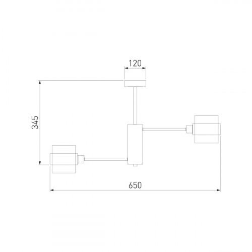 Потолочная люстра Eurosvet Arcada 70127/6 черный