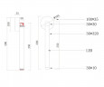 Бра Kink Light Эванте 08456W,19