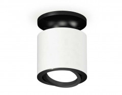 Комплект накладного светильника Ambrella light Techno Spot XS7401081 SWH/PBK белый песок/черный полированный (N7926, C7401, N7002)