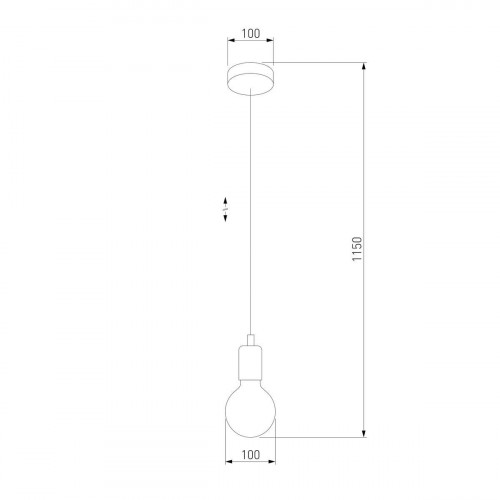 Подвесной светильник TK Lighting 1903 Retro