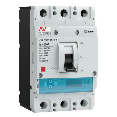 Автоматический выключатель AV POWER-2/3 250А 50kA ETU6.2 mccb-23-250-6.2-av