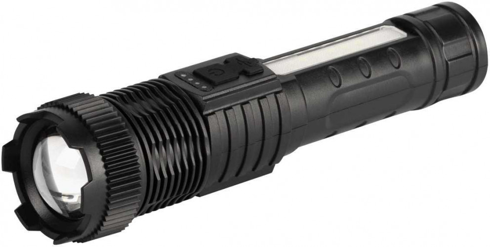 Светодиодный фонарь ЭРА UA-402 универсальный аккумуляторный 5 Вт LED + 5 Вт COB Zoom 6 режимов маячок клипса USB type C Б0069804