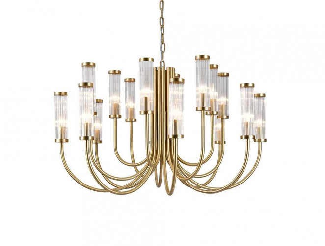 Подвесная люстра Newport 4558+4+4/C brass М0072096