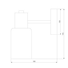 Бра Eurosvet Vegga 70160/1 хром