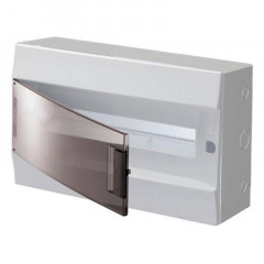 Бокс настенный Mistral41 18М прозрачная дверь (с клемм) белый 1SPE007717F9996