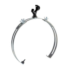 Держатель коньковый регулируемый большой с пластиковым фиксатором 230-350мм Ni EKF PROxima lp-42310-ni