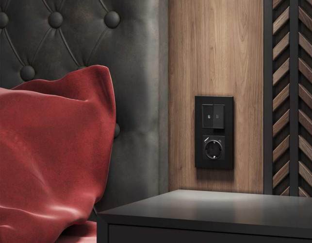 Лицевая панель выключателя AMBRELLA VOLT AP8040