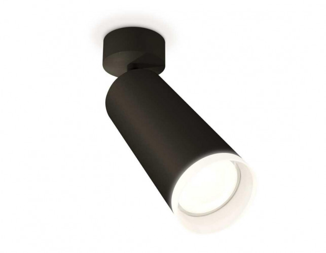 Комплект накладного светильника Ambrella light Techno Spot XM6343010 SBK/FR черный песок/белый матовый (A2210, C6343, N6246)