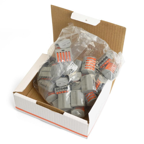 Клемма строительно-монтажная 5-проводная Stekker, LD222-415 32398