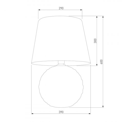 Настольная лампа TK Lighting 16047 Santana