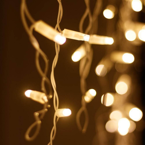 Уличная светодиодная гирлянда Ardecoled бахрома 230V теплый белый/белый ARD-Edge-Classic-2400X600-White-88Led-Flash Warm 026021