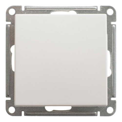 Выключатель одноклавишный Systeme Electric W59 10A 250V белый VS110-154-1-86