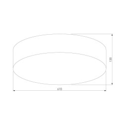 Потолочный светильник TK Lighting 2772 Rondo