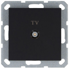 Розетка TV+FM Jasmart G6001PB