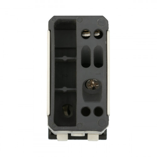 Переключатель LK Studio с двух мест 45х22,5мм (схема 6) 16 A, 250 B (серебристый металлик) LK45 850203-1