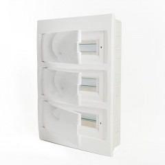 Бокс встраиваемый Stekker EBX50-2/36-40 36 модулей, белый, пластик, серия Standart 49640