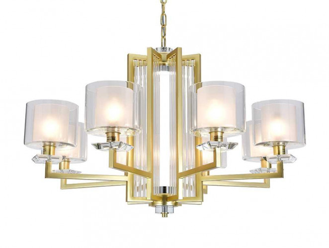 Подвесная люстра Newport 4408+1/C mat.gold М0071514