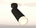 Комплект накладного светильника Ambrella light Techno Spot XM6343011 SBK/FR/CL черный песок/белый матовый/прозрачный (A2210, C6343, N6241)