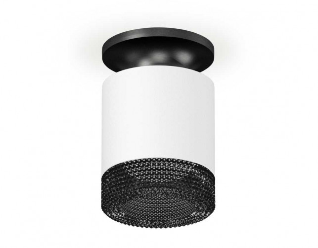 Комплект накладного светильника Ambrella light Techno Spot XS7401084 SWH/PBK/BK белый песок/черный полированный/тонированный (N7926, C7401, N7192)