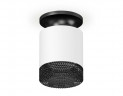 Комплект накладного светильника Ambrella light Techno Spot XS7401084 SWH/PBK/BK белый песок/черный полированный/тонированный (N7926, C7401, N7192)
