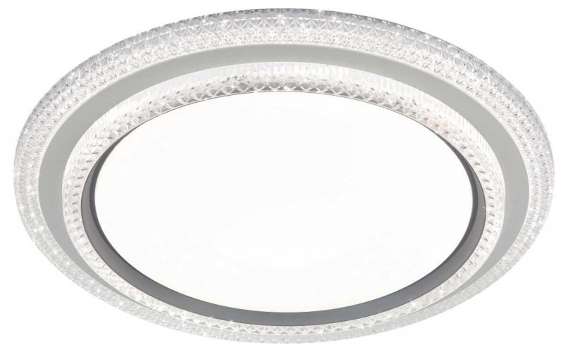 Светильник потолочный светодиодный ЭРА SPB-6 Sunny 86W-3K-6,5K-RC WH+GR с ДУ Б0070185