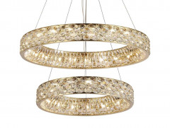 Вертикальная композиция Newport 8530 из двух колец золото №165 S8530_165G