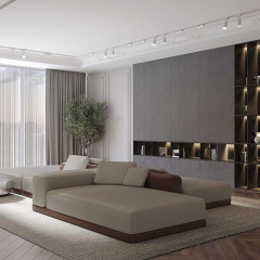 Шинопровод накладной Hesby Lighting Skylite Однофазный 220В-2м, белый HSBL_0027