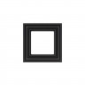 Рамка 1-постовая Liregus Retro черный матовый 29-243
