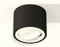 Комплект накладного светильника Ambrella light Techno Spot XS7511001 SBK/SWH черный песок/белый песок (C7511, N7001)