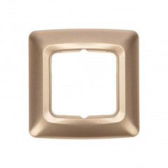 DEA Рамка 1-я горизонтальная Золотой Металлик KRANZ KR-78-0315