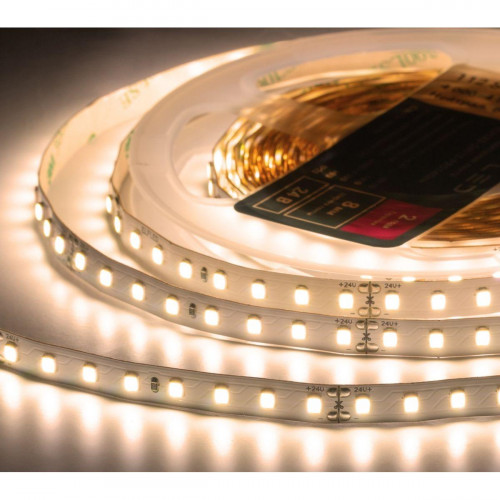 Лента светодиодная ELFLED PRO140, 112/м (2835), 24В, 10Вт/м, 30м, белый теплый 2800-3300К ELFLED-24112-PRO140ww30