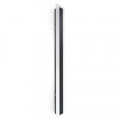 Уличный настенный светодиодный светильник Feron DH2002 черный 48020