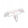 Коннектор T-образный правый 1 Nowodvorski Ctls Power 8242