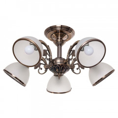 Потолочная люстра ЭкономСвет 13060/5AB WT