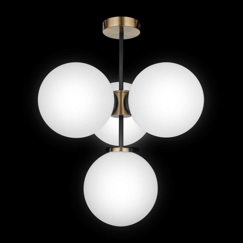 Потолочная люстра 33 ИДЕИ CHN800S.04.17ABL.ASB-S32WH