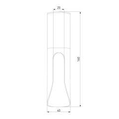 Потолочный светодиодный светильник Elektrostandard Apex 25113/LED a068286