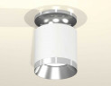Комплект накладного светильника Ambrella light Techno Spot XS7401101 SWH/PSL белый песок/серебро полированное (N7927, C7401, N7032)