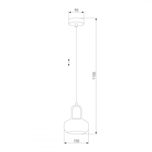 Подвесной светильник TK Lighting 2320 Vichy Black