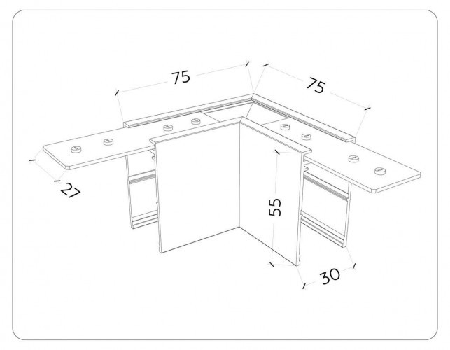Коннектор L-образный Ambrella Light Track System Magnetic 220V GL1032