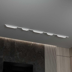 Трековая система со светильниками №1 однофазная накладная Hesby Lighting Skylite HSBL_kompl_S001_NI3W4K