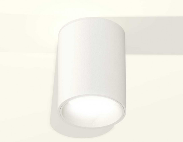 Комплект накладного светильника Ambrella light SWH белый песок (C6312, N6110) XS6312020