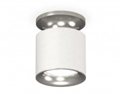 Комплект накладного светильника Ambrella light Techno Spot XS7401102 SWH/PSL белый песок/серебро полированное (N7927, C7401, N7012)