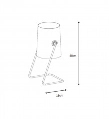 Настольная лампа Lucide Bost 06503/81/30