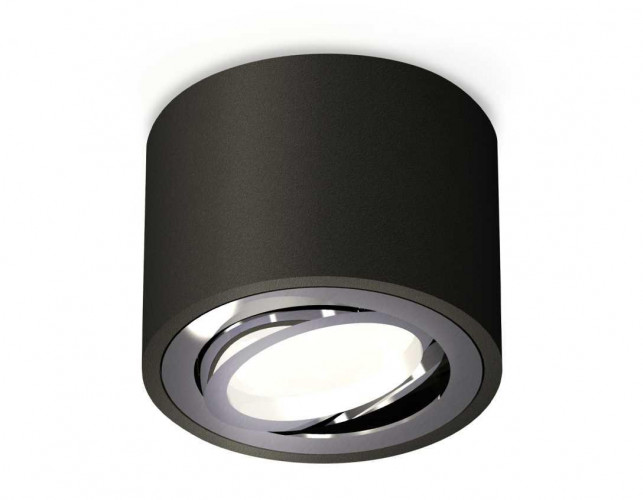 Комплект накладного светильника Ambrella light Techno Spot XS7511003 SBK/PSL черный песок/серебро полированное (C7511, N7003)