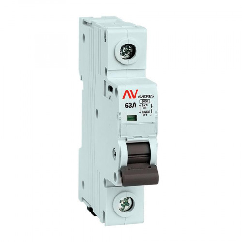 Выключатель нагрузки AVN 1P 63A EKF AVERES avn-1-63-av